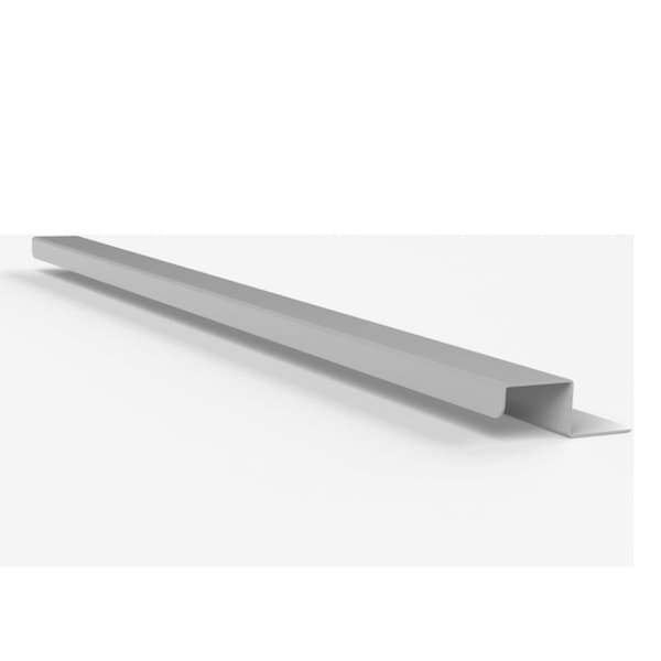 Dripping Shield, 1 in. H x 24 in. W x 3 in. L, Steel, Stainless Steel